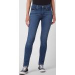 Blaue LEVI'S Skinny Jeans aus Baumwollmischung für Damen Weite 29, Länge 30 