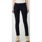 Dunkelblaue LEVI'S Skinny Jeans aus Baumwollmischung für Damen Weite 30, Länge 28 