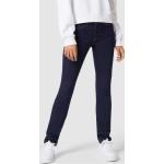 Dunkelblaue LEVI'S Slim Fit Jeans aus Baumwollmischung für Damen Größe XS Weite 29, Länge 32 
