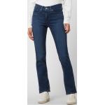Dunkelblaue LEVI'S Straight Leg Jeans aus Baumwollmischung für Damen Größe XS Weite 26, Länge 32 