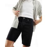 Schwarze LEVI'S Jeans-Shorts aus Denim für Herren Weite 33 für den für den Sommer 