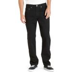 Straight-Jeans LEVI'S "505" schwarz (regular black) Herren Jeans Straight Fit