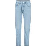 Blaue LEVI'S 501 Straight Leg Jeans aus Baumwolle für Damen Größe XXL Weite 29, Länge 28 