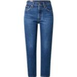 Blaue LEVI'S 501 Straight Straight Leg Jeans aus Denim für Damen Größe XXL 