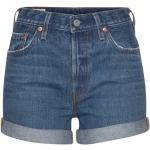Blaue LEVI'S 501 Jeans-Shorts aus Denim für Damen Größe XL 