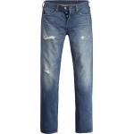 Indigofarbene LEVI'S 501 Original Fit High Waist Jeans aus Denim für Herren Größe M 