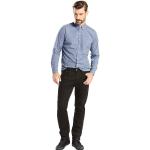 Schwarze LEVI'S Stretch-Jeans aus Baumwolle für Herren Größe XXL Weite 29 