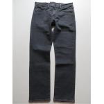 Anthrazitfarbene LEVI'S 511 Slim Fit Jeans aus Baumwollmischung für Herren Größe L 