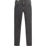 Reduzierte Graue LEVI'S 511 Slim Fit Jeans mit Reißverschluss für Herren Größe XL Weite 28, Länge 32 