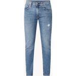 Indigofarbene LEVI'S 512 Ripped Jeans & Zerrissene Jeans für Herren Weite 30, Länge 34 