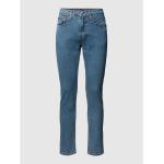 Blaue LEVI'S 512 Slim Fit Jeans aus Denim für Herren Größe 6 XL 