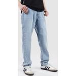 Blaue Loose Fit LEVI'S Straight Leg Jeans aus Baumwolle für Herren Weite 30, Länge 32 