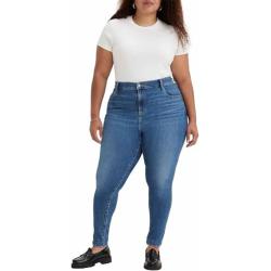 Levis 720 High Rise Super Skinny Jeans Plus Size Medium Indigo Worn In