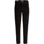 Schwarze LEVI'S Skinny Jeans mit Reißverschluss aus Denim für Damen Größe XXL 