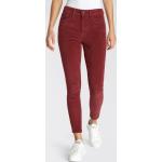 Rote LEVI'S Skinny Jeans mit Reißverschluss aus Denim für Damen 