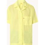 Gelbe Unifarbene LEVI'S Tunika-Blusen für Damen Größe L 