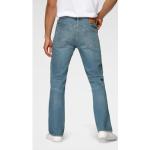 Reduzierte Blaue Nachhaltige Bestickte LEVI'S 527 Jeans mit Stickerei für Herren 