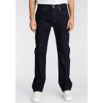 Indigofarbene Bestickte LEVI'S 527 Slim Fit Jeans mit Reißverschluss aus Baumwolle für Herren 