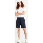 Marineblaue LEVI'S Chino-Shorts mit Reißverschluss für Herren Größe S für den für den Sommer 