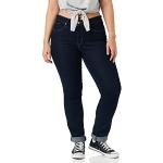 Reduzierte LEVI'S Slim Fit Jeans aus Denim für Damen Weite 30 