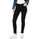 Reduzierte Schwarze LEVI'S Skinny Jeans aus Denim enganliegend für Damen Weite 34 