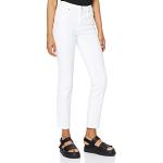 Reduzierte Weiße LEVI'S High Waist Jeans aus Denim für Damen Weite 34 