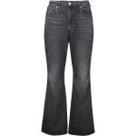 Graue LEVI'S Bootcut Jeans aus Denim für Damen Größe XS 
