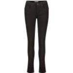 Schwarze LEVI'S Skinny Jeans mit Reißverschluss aus Denim für Damen 