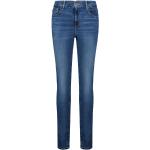 Blaue Super Skinny LEVI'S Skinny Jeans aus Denim für Damen Größe XS 