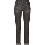 Anthrazitfarbene LEVI'S 7/8 Jeans & Ankle-Jeans aus Baumwollmischung für Damen Größe XXL 