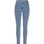 Blaue Super Skinny LEVI'S Skinny Jeans aus Baumwollmischung für Damen Größe XS 