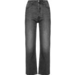 Anthrazitfarbene LEVI'S High Waist Jeans aus Denim für Damen Größe XL 