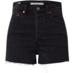 Schwarze LEVI'S Jeans-Shorts aus Denim für Damen Größe XXL 