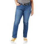 Reduzierte LEVI'S Straight Leg Jeans aus Denim für Damen Größe XS Große Größen 