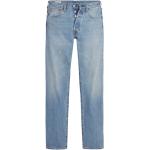 Reduzierte Blaue LEVI'S Straight Leg Jeans aus Baumwolle für Herren Weite 40, Länge 34 für den für den Sommer 