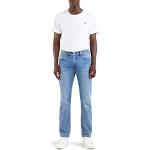 Graue Elegante LEVI'S 511 Skinny Jeans aus Denim für Herren Weite 36 