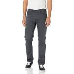 Schwarze LEVI'S 511 Slim Fit Jeans aus Denim für Herren Weite 36 