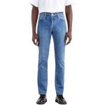 Reduzierte LEVI'S 511 Bio Slim Fit Jeans aus Denim für Herren Weite 33 