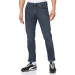 Reduzierte Schwarze LEVI'S 511 Slim Fit Jeans aus Denim enganliegend für Herren Weite 27 