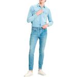 Reduzierte LEVI'S 512 Slim Fit Jeans mit Reißverschluss aus Baumwolle für Herren Weite 34 für den für den Sommer 
