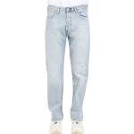 Reduzierte Blaue LEVI'S 501 Slim Fit Jeans aus Baumwolle für Herren für den für den Sommer 