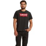 Reduzierte Schwarze LEVI'S T-Shirts aus Baumwolle für Herren Größe XL für den für den Sommer 