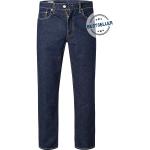 Indigofarbene Bestickte LEVI'S 514 Jeans mit Stickerei aus Denim für Herren Weite 29, Länge 30 für den für den Frühling 