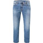Blaue Bestickte LEVI'S 514 Jeans mit Stickerei aus Baumwolle für Herren Weite 29, Länge 30 für den für den Frühling 