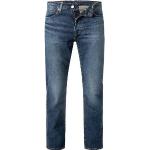 Reduzierte Blaue Bestickte LEVI'S 514 Jeans mit Stickerei aus Denim für Herren Größe XXL Weite 30, Länge 32 