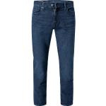 Reduzierte Dunkelblaue Bestickte LEVI'S 512 Slim Fit Jeans aus Baumwolle für Herren Weite 30, Länge 30 