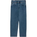 Blaue Loose Fit LEVI'S Straight Leg Jeans mit Reißverschluss aus Baumwolle für Herren 