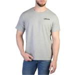 Reduzierte Graue Unifarbene Kurzärmelige LEVI'S T-Shirts aus Baumwolle für Herren Größe S für den für den Sommer 