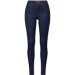 Dunkelblaue Super Skinny LEVI'S Skinny Jeans aus Denim für Damen Größe XXL für den für den Frühling 