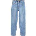 Reduzierte Indigofarbene Loose Fit LEVI'S Slim Fit Jeans aus Baumwolle für Damen Größe M Weite 31, Länge 30 